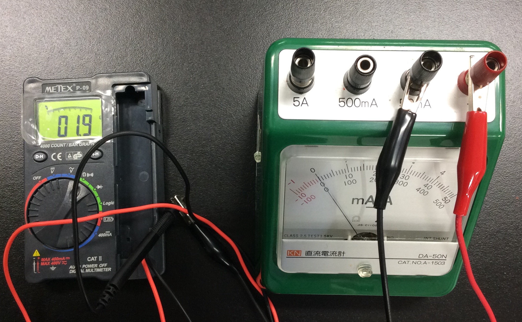 電流 電圧計 初めての電子工作 電圧電流計を作る