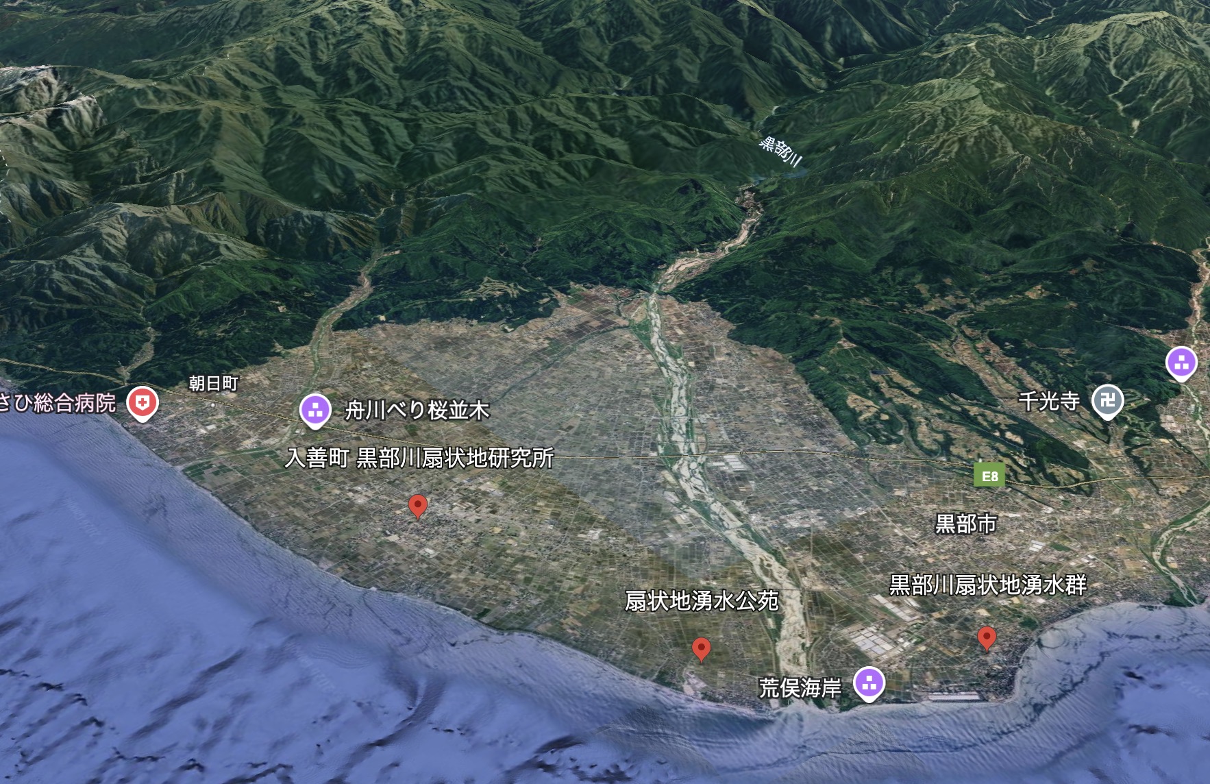 Google Earthで地球を解剖！水がデザインした「3つの絶景」（V字谷 